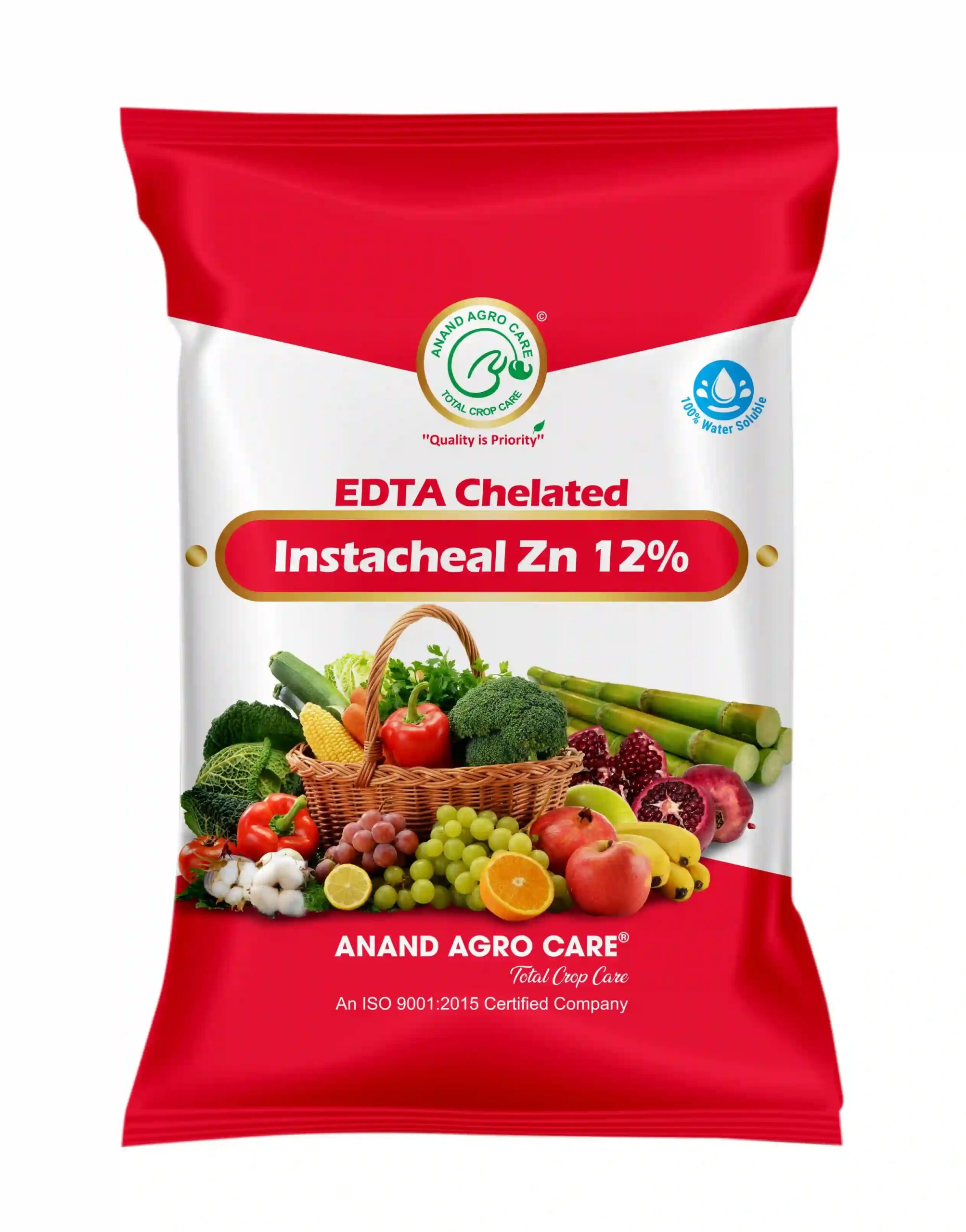 Instacheal Zn 12% EDTA Chelated Zinc 12%, Chelated Zinc Micronutrient Powder Form