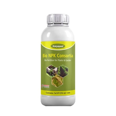 Katyayani Bio NPK Liquid Consortia Fertilizer, Premium Organic Blend For Enhanced Soil Health and Crop Yield