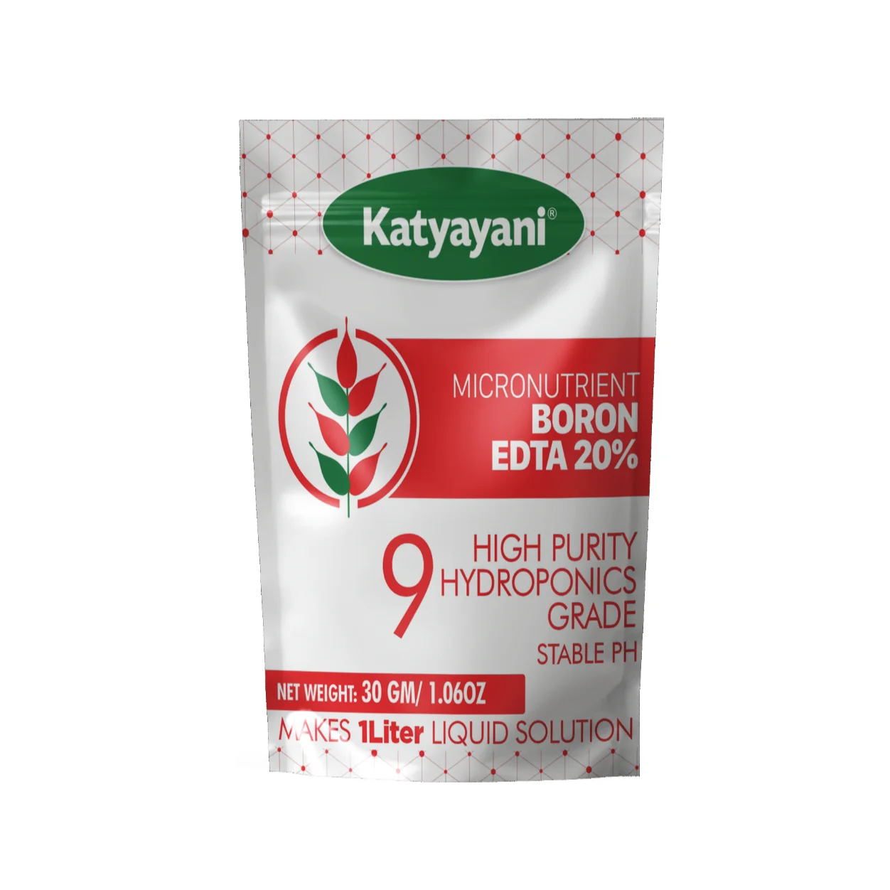 Katyayani Boron 20% EDTA Micronutrient Fertilizer, Hydroponics Grade, Water-Soluble and Enhanced Nutrient Uptake