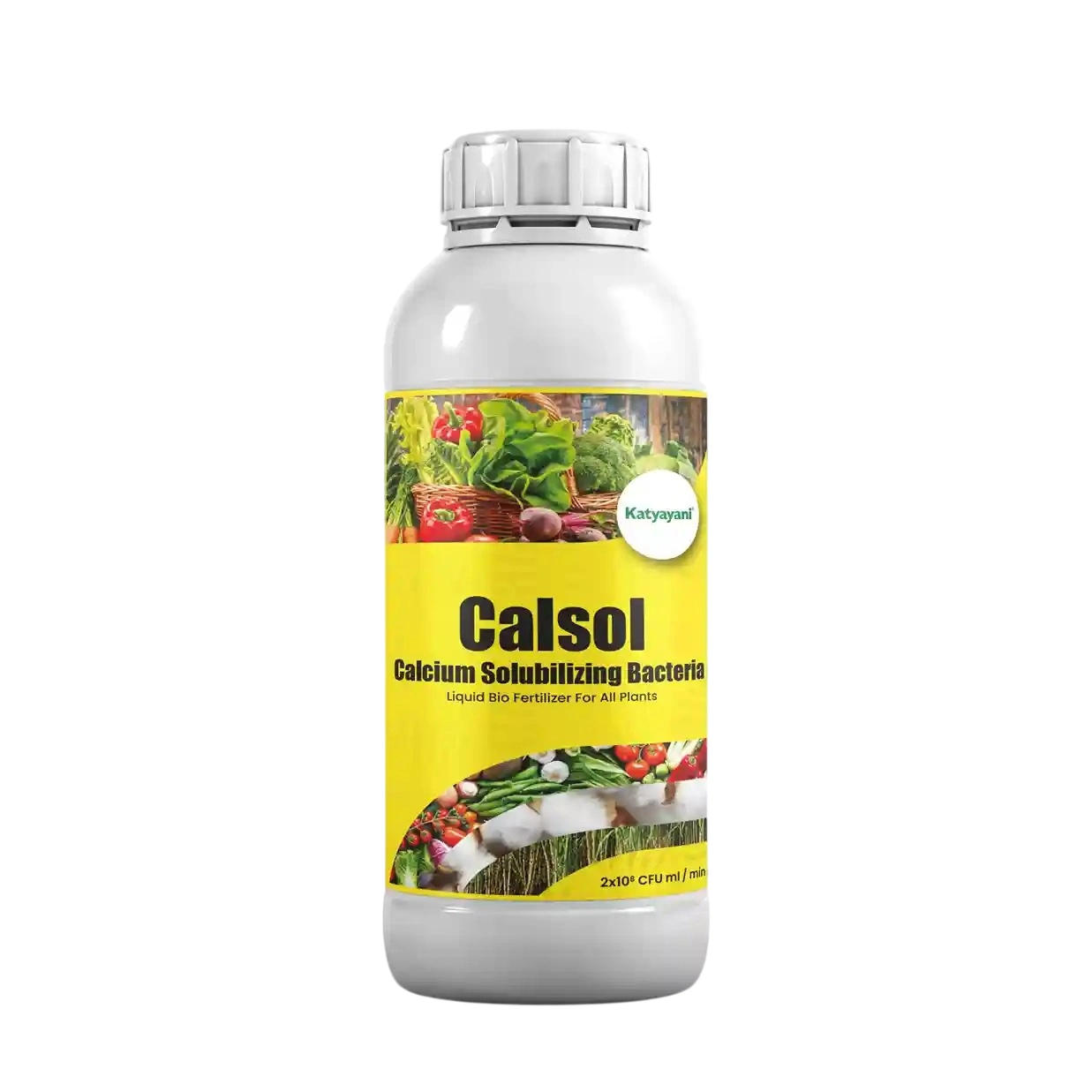 Katyayani Calsol Calcium Solubilizing Bacteria Bio Fertilizer, For Enhanced Soil Fertility and Plant Nutrition