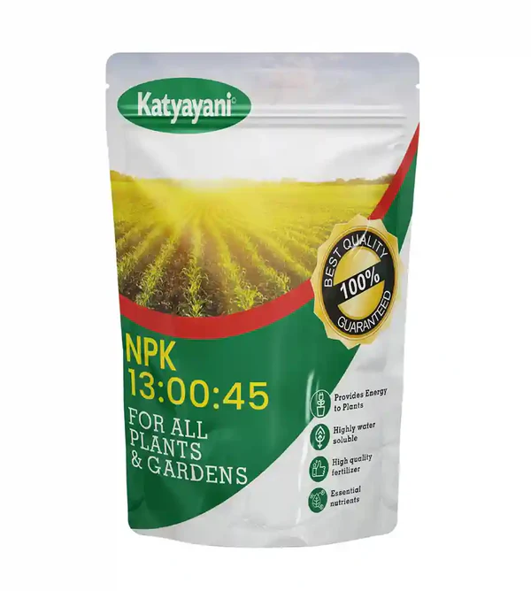 Katyayani NPK 13:00:45 Potassium Nitrate, 100% Water Soluble Fertilizer For Foliar & Fertigation