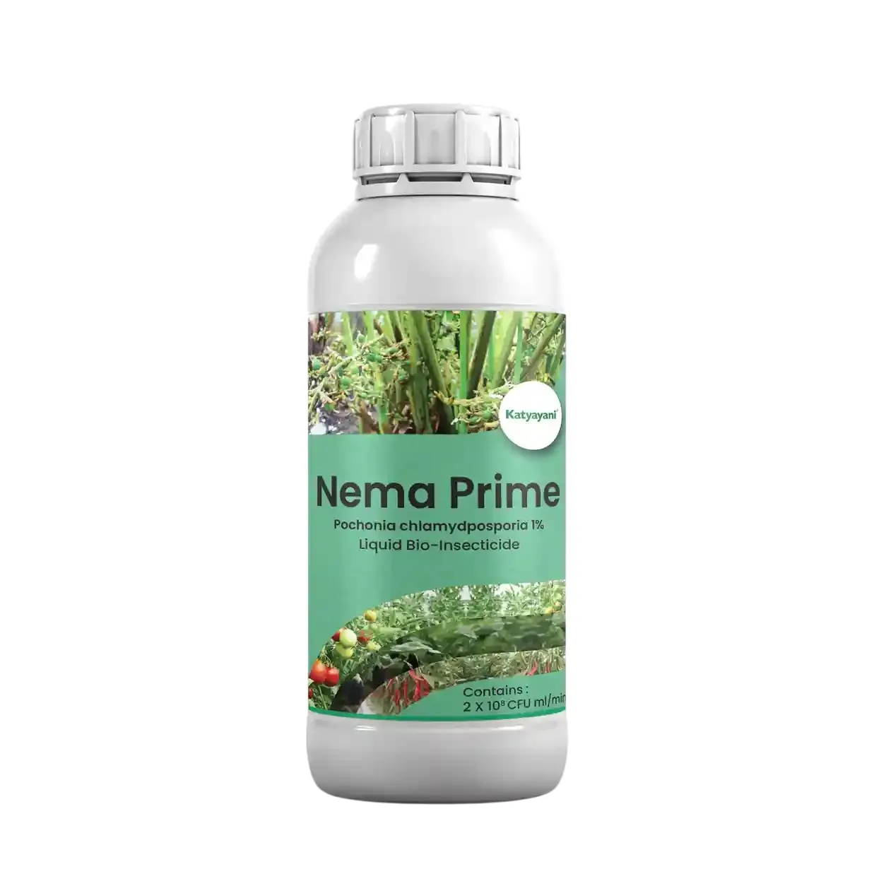 Katyayani Nema Prime Pochonia Chlamydosporia 1% Bio Nematicide Powder, Advanced Solution For Effective Nematode Management