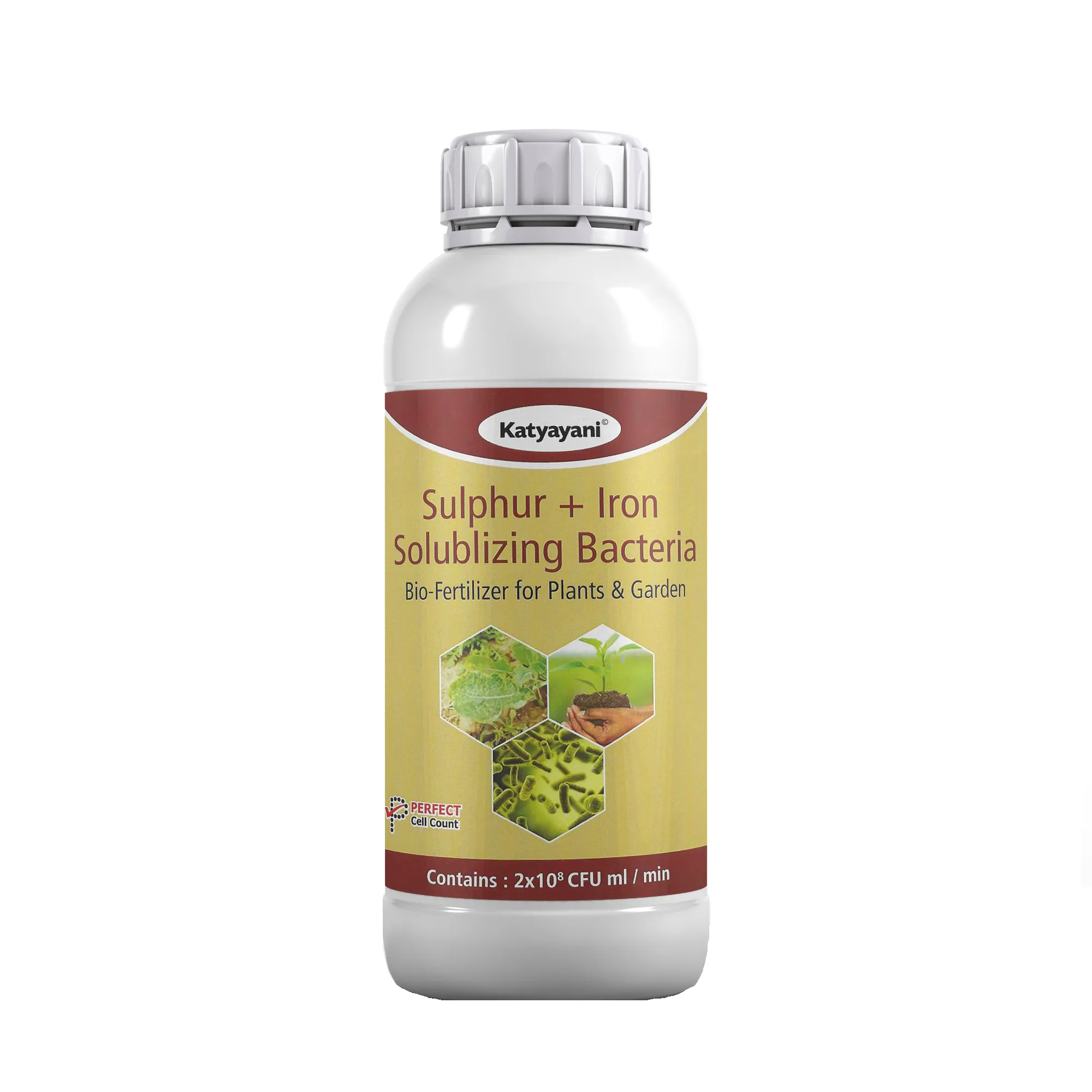 Katyayani Sulphur + Iron Solublizing Bacteria Bio Fertilizer, Eco-Friendly Organic Farming