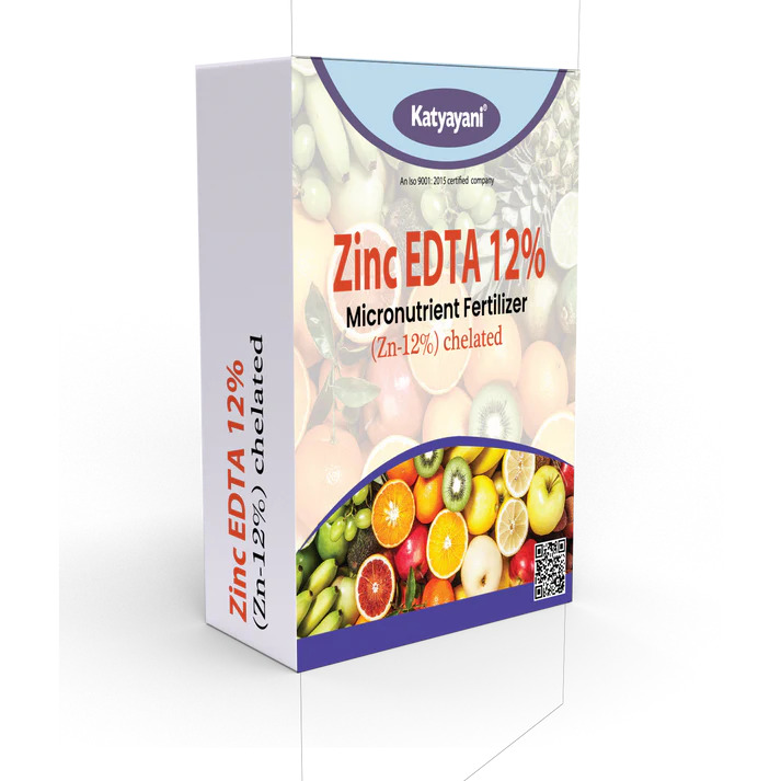Katyayani Zinc EDTA 12% Chelated Micronutrient Fertilizer, Boosts Metabolic and Energy Processes In Plants