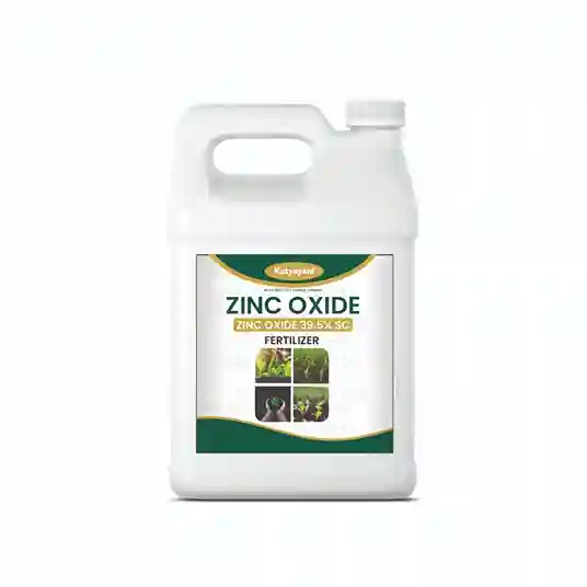 Katyayani Zinc Oxide 39.5% SC Liquid Fertilizer, Suspension Concentrate Essential Chemical Fertilizer For Effective Zinc Nutrition In Plants
