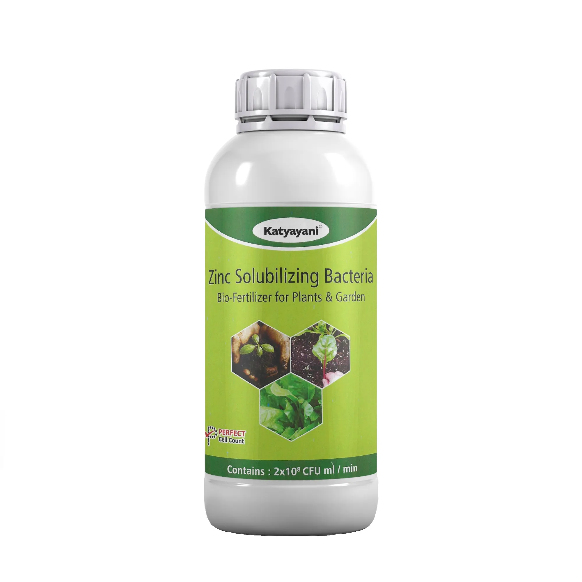 Katyayani Zinc Solubilizing Bacteria Bio Fertilizer, Enhancing Soil Zinc Availability For Optimal Plant Growth