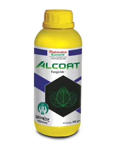 Mahindra Alcoat Metiram 55% + Pyraclostrobin 5% WG Fungicide, Controls Variety Of Fungal Diseases