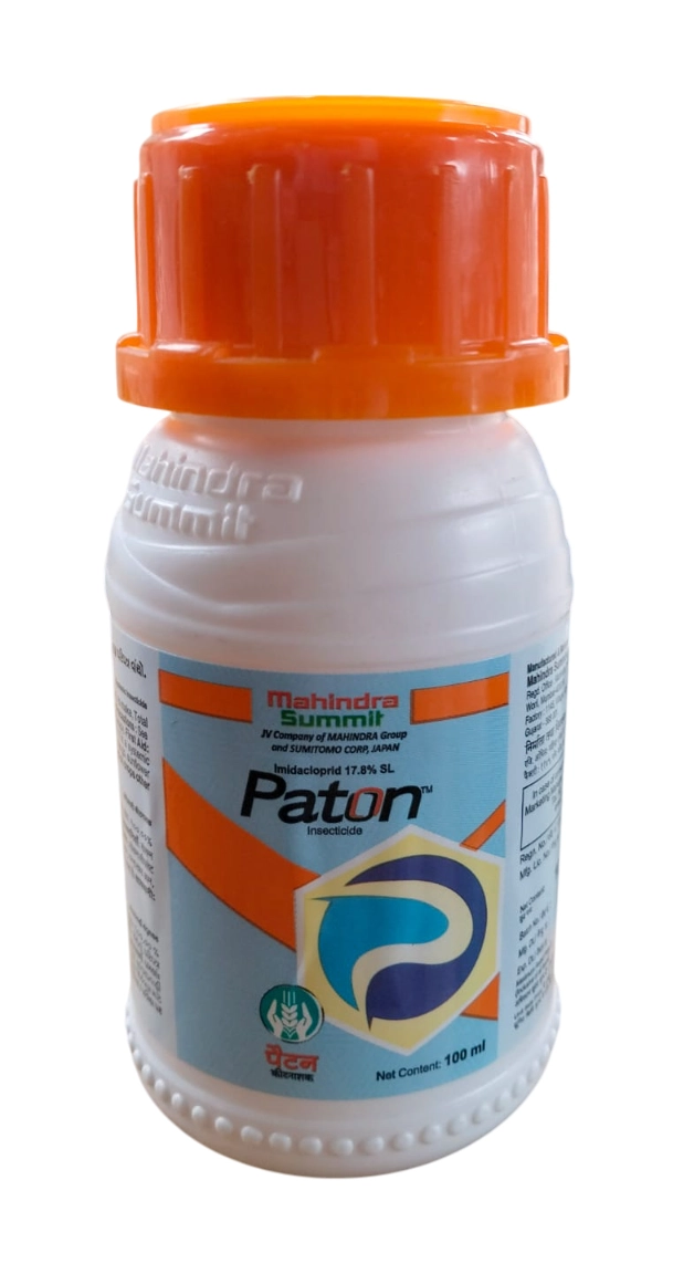 Mahindra Paton Imidacloprid 17.8% SL Broad Spectrum Insecticide, Control Sucking and Chewing Insects