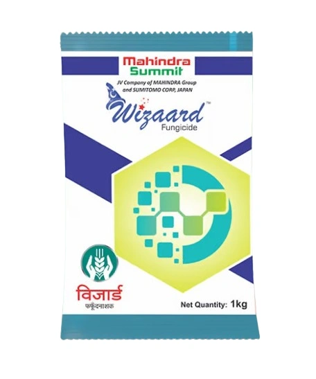 Mahindra Summit Wizaard Cymoxanil 8% + Mancozeb 64% WP Fungicide, Use For Grapes, Potato, Tomato, And Cucumbers