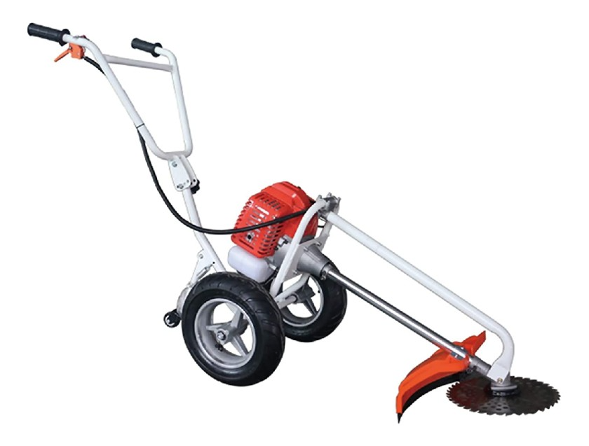 NEPTUNE 43CC 2 Stroke Petrol Engine Brush Cutter with Wheels (BC-520W), Petrol Engine
