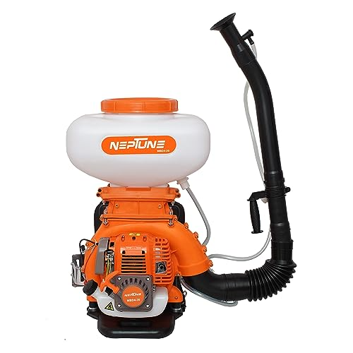 Neptune 2 In 1 Knapsack Power Duster Sprayer with 4 Stroke 31 CC Petrol Engine, 20 Ltr Backpack Cold Fogger Mist Blower Duster (MBD-40)