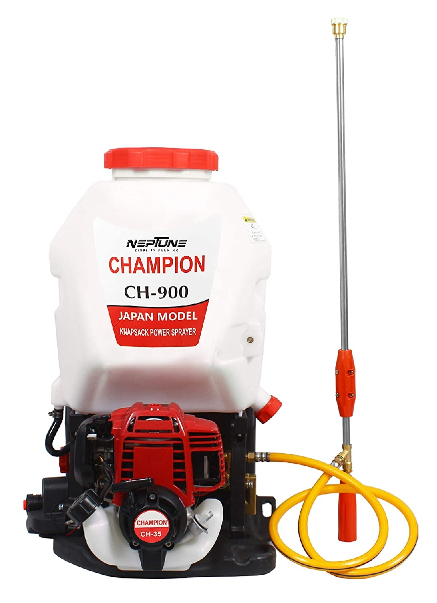 Neptune NF-900 (CH-900) Knapsack Power Farming Sprayer, 20L Tank with 4 Stroke Engine, Multi Purpose Use