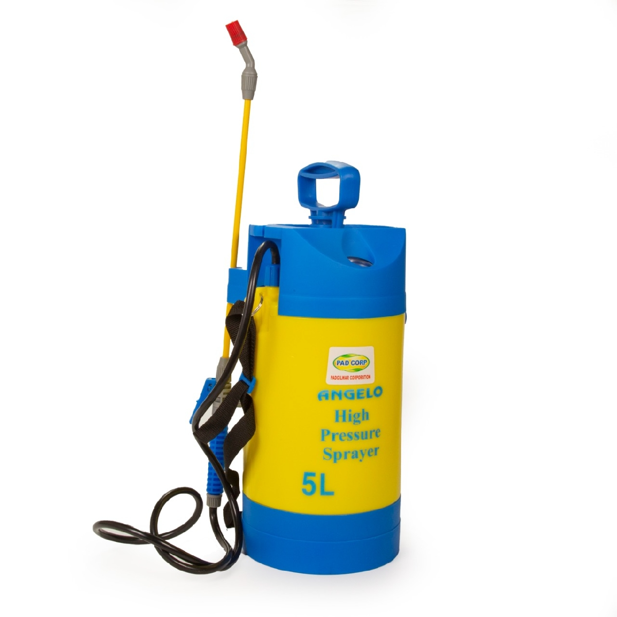 Pad Corp Angelo High Pressure Garden Sprayer 5 Ltr Tank Capacity, Easy To Handle.