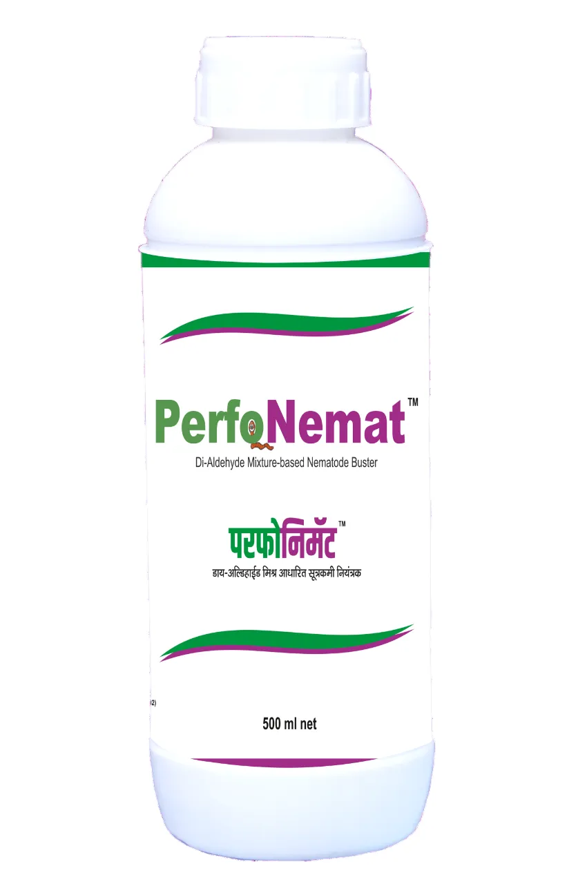 Perfonemat – Nematode Controller And Suppressor (Di – Aldehyde Mix 12.5 %), Residue – Free