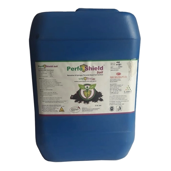 Perfoshield 45% Eco Friendly Soil Sanitizer, Hyrdrogen Peroxide 45% (Active in a Wide Range of pH Soils & Temperature)