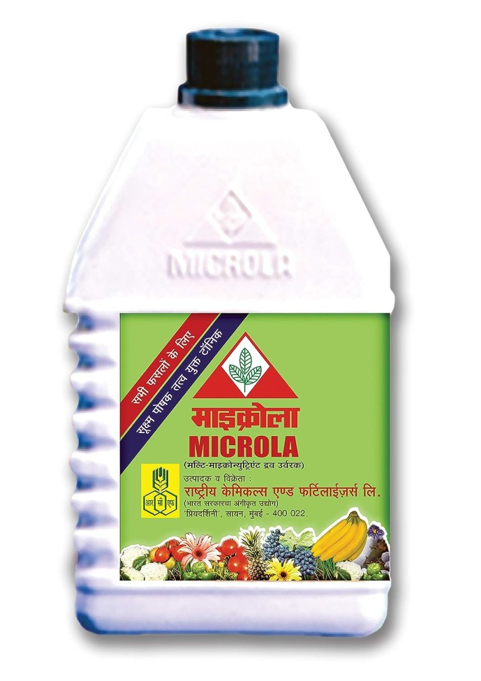 RCF Microla Liquid Micronutrient Fertilizer, Used To Improve The Quality And Yield Of Crops