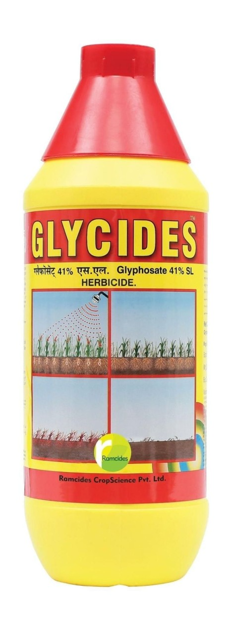 Ramcides Glycides Glyphosate 41% SL Herbicide, Highly Effective Against A Wide Range Of Weeds