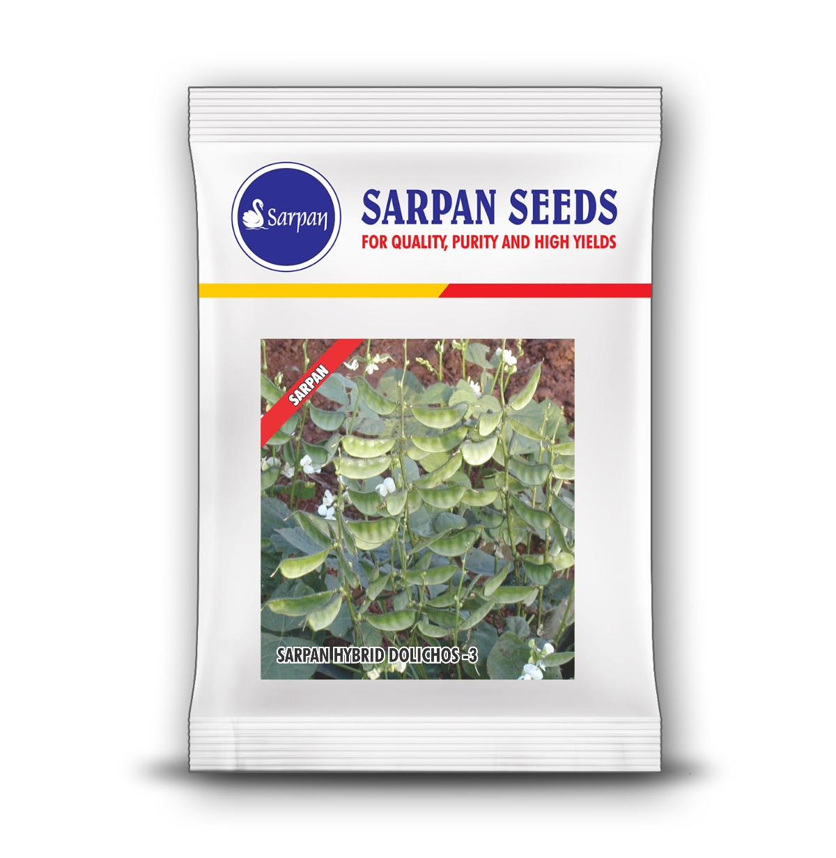 Sarpan Dolichos 3 , Hybrid Dolichos Seeds, Excellent Germination, Very High Yield