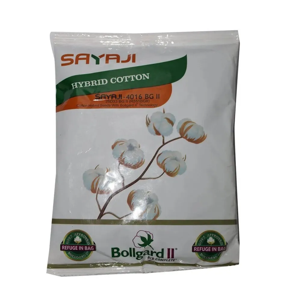 Sayaji 4016 BG-II Hybrid Cotton Seeds (475 Gm) , With Bollgard II Technology