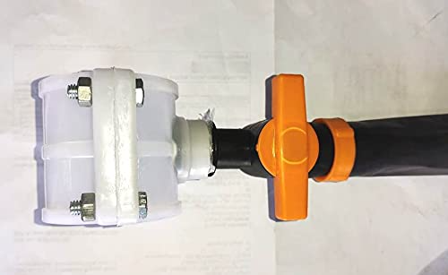 Siddhi Main Pipe to Rain Pipe Connector, Service Saddle + Connector (Cock)