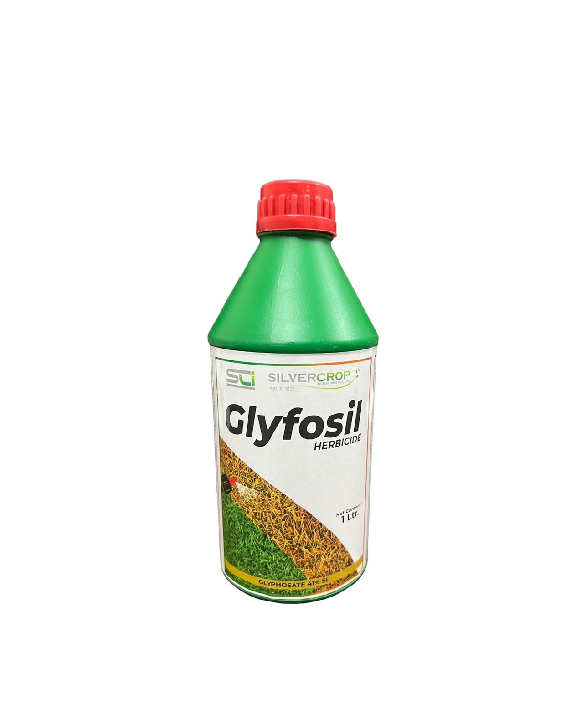 Silver Crop Glyfosil 41 (Green) Glyphosate 41% SL, Broad Spectrum, Non Selective Post Emergent Herbicide