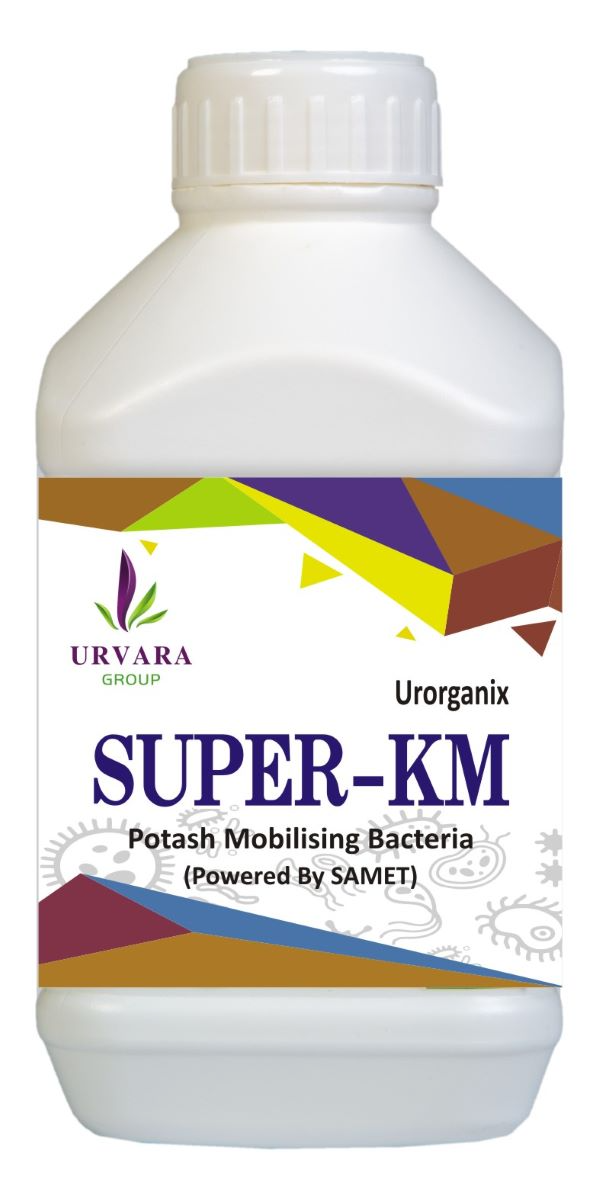 Super KM – Potassium Mobilizing Bacteria (PSB) for potassium solubilization in soil and freeing up potassium for easy absorption