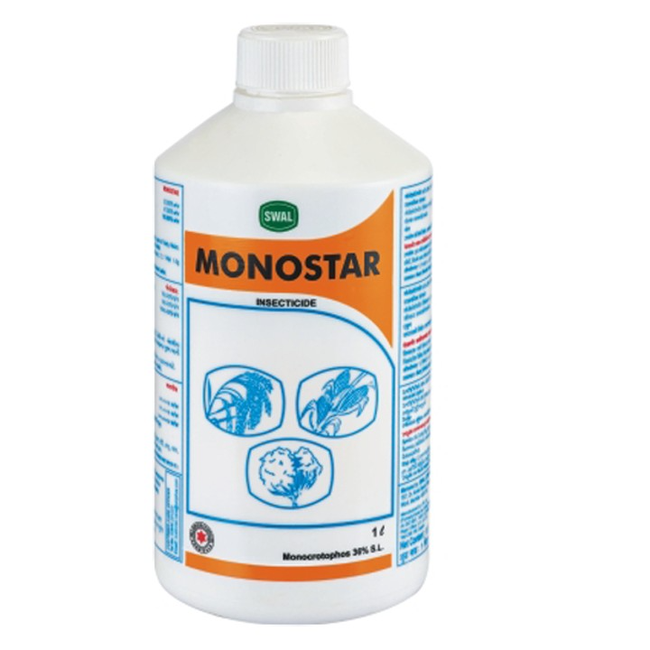 Swal Monostar Monocrotophos 36% SL Insecticide, Contact And Stomach Action
