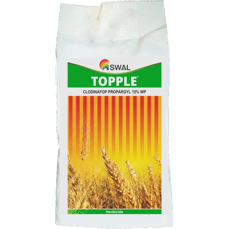 Swal Topple Clodinafop propargyl 15% WP , Selective Post-Emergent Herbicide