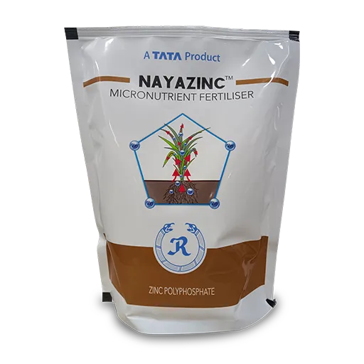 Tata Rallis Nayazinc Fertilizer, Zinc Polyphosphate, Promotes Plant Growth, Development And Yield