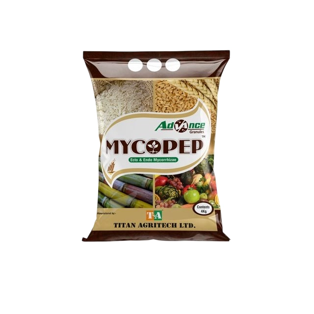 Titan Agritech Mycorrhizae Mycopep For Plants, Bio Fertilizer For Agriculture, Soil Fertility, and Plant Nutrition, Mycorrhizae Granules for Indoor