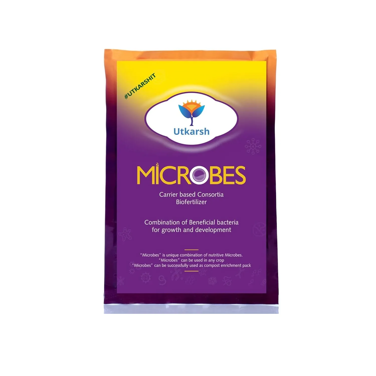 Utkarsh Microbes Carrier Based Consortia Bio Fertilizer, For Nitrogen Fixing, Phosphorus & Potassium Mobilization
