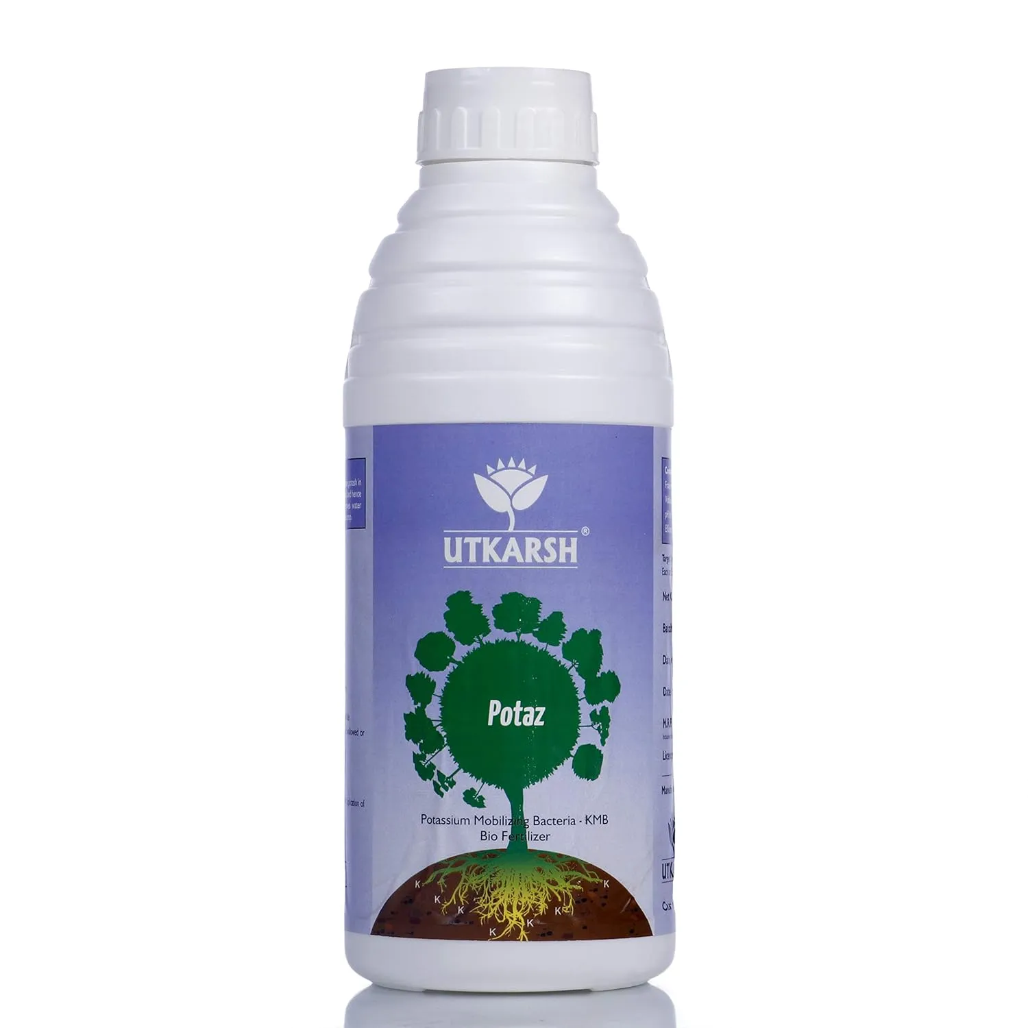 Utkarsh Potaz (Potassium Solubilizing Bacteria – KSB) Bio Fertilizer, Improves Soil Health and Stimulates Plant Growth