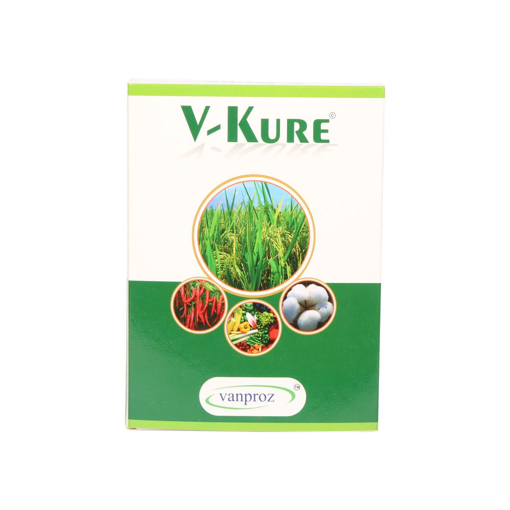 V Kure Bactericide & Fungicide Special, 100 % organic , Combination Of Eugenol, Thymol, potassium salts, cationic surface agent, sodium salts.