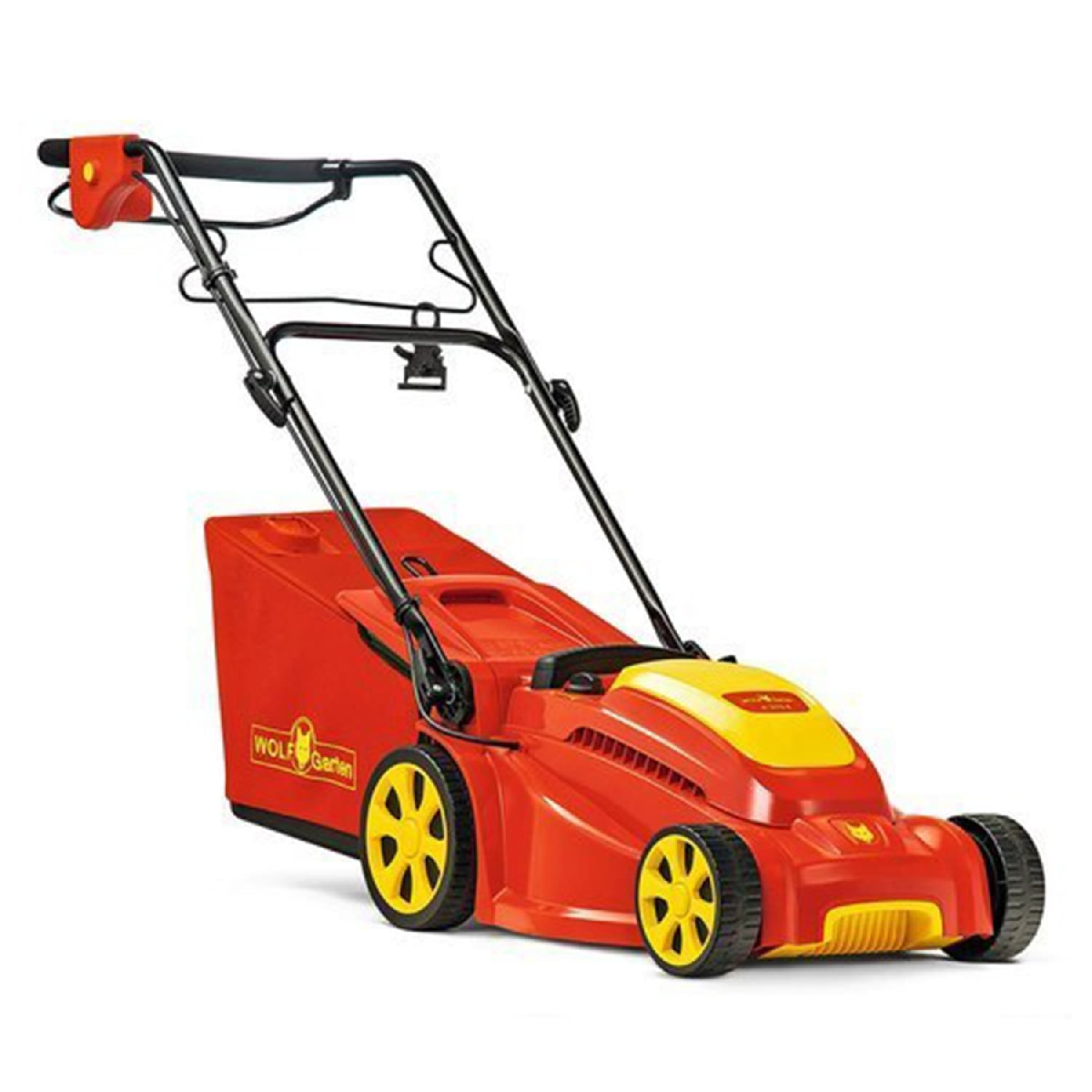 Wolf Garten Electric Push Lawn Mower (A 340 E), 1400w Electric Power, Chassis And Central 6-Step Cutting Height Adjustment From 25-75mm