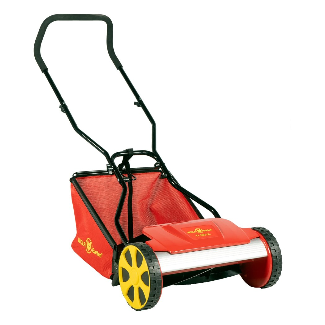 Wolf Garten Lawn Mower (TT 300 S), Classic Push Grass Cutter Machine For Home Garden